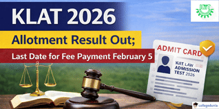KLAT 2026 Allotment Result Out; Last Date for Fee Payment February 5